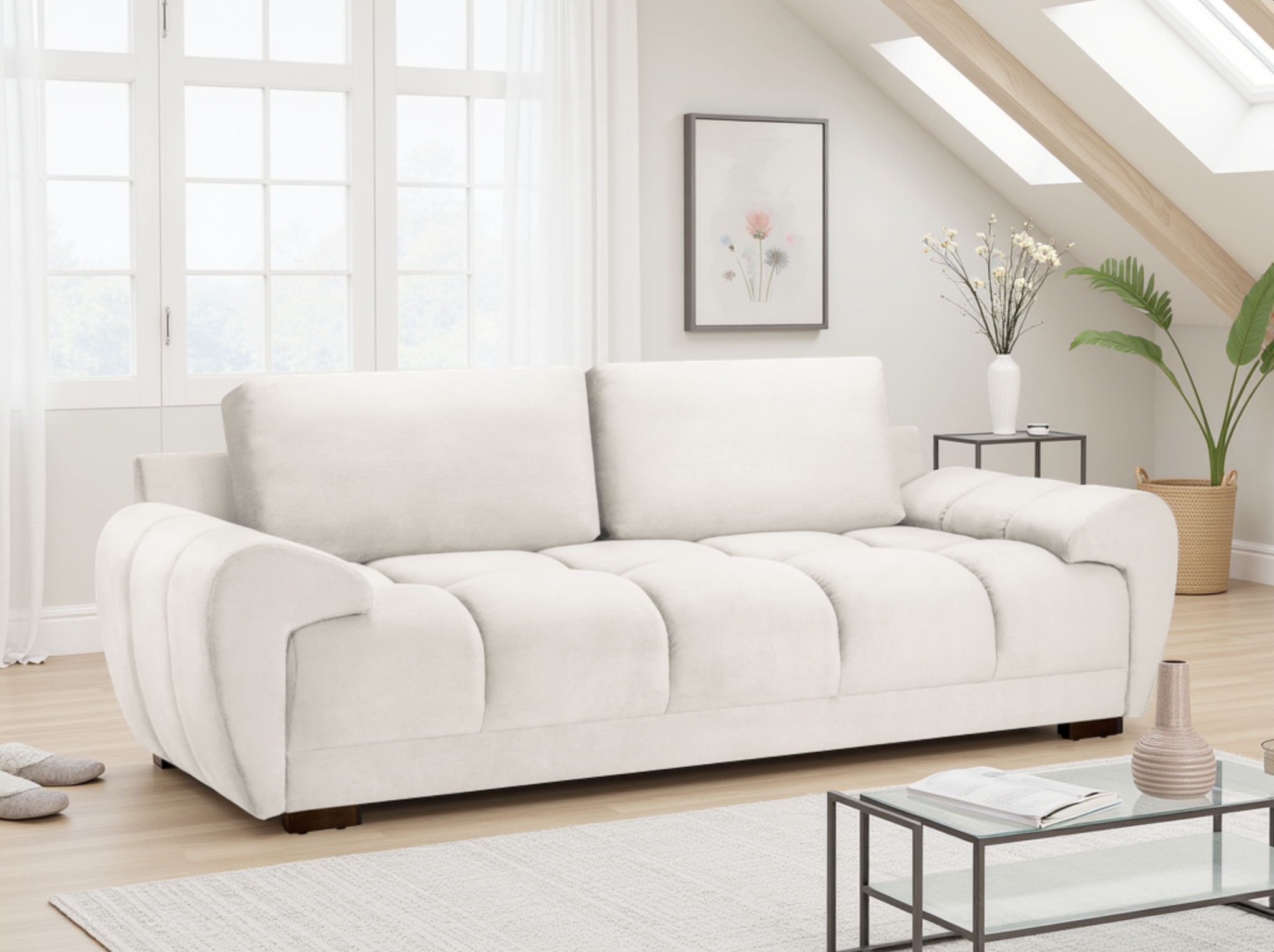 Cream Sofa Beds