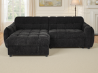 Florida Sofabed Black Universal Corner - The Sofa Bed Store