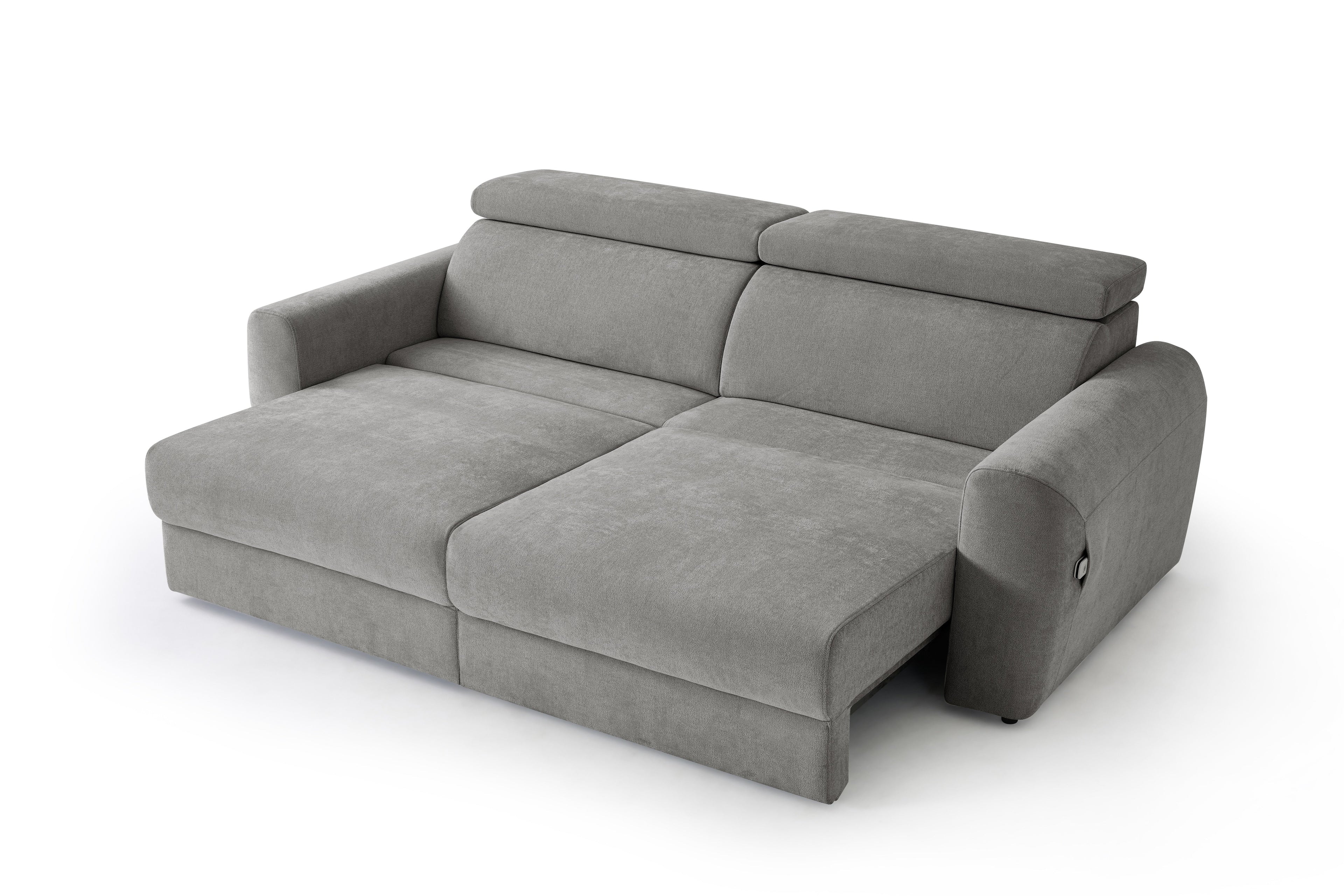 Dakota Electric Sofabed Grey 3 Seater