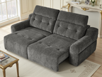 Harrison Electric Sofa Charcoal - The Sofa Bed Store