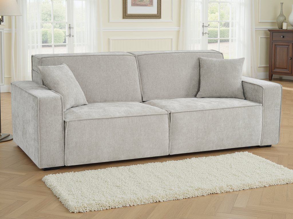 Houston Electric Sofabed Beige 3 Seater - The Sofa Bed Store