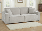 Houston Electric Sofabed Beige 3 Seater - The Sofa Bed Store