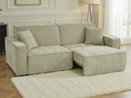 Houston Electric Sofabed Green 3 Seater - The Sofa Bed Store