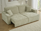 Houston Electric Sofabed Green 3 Seater - The Sofa Bed Store