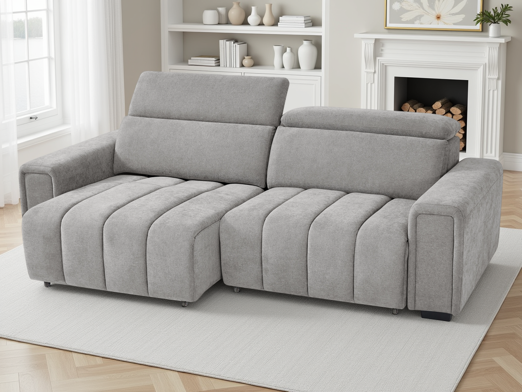 Molly Electric Sofabed Grey 3 Seater