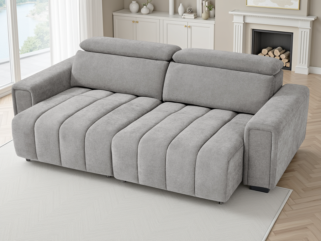 Molly Electric Sofabed Grey 3 Seater